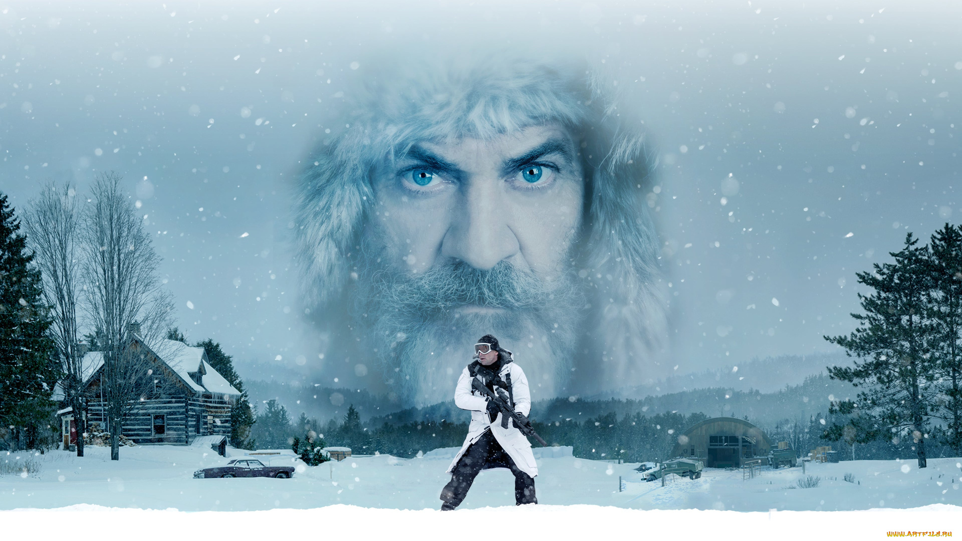 fatman, , , 2020, кино, фильмы, fatman, охота, на, санту, великобритания, канада, сша, фэнтези, боевик, триллер, комедия, мэл, гибсон, chris, walton, goggins