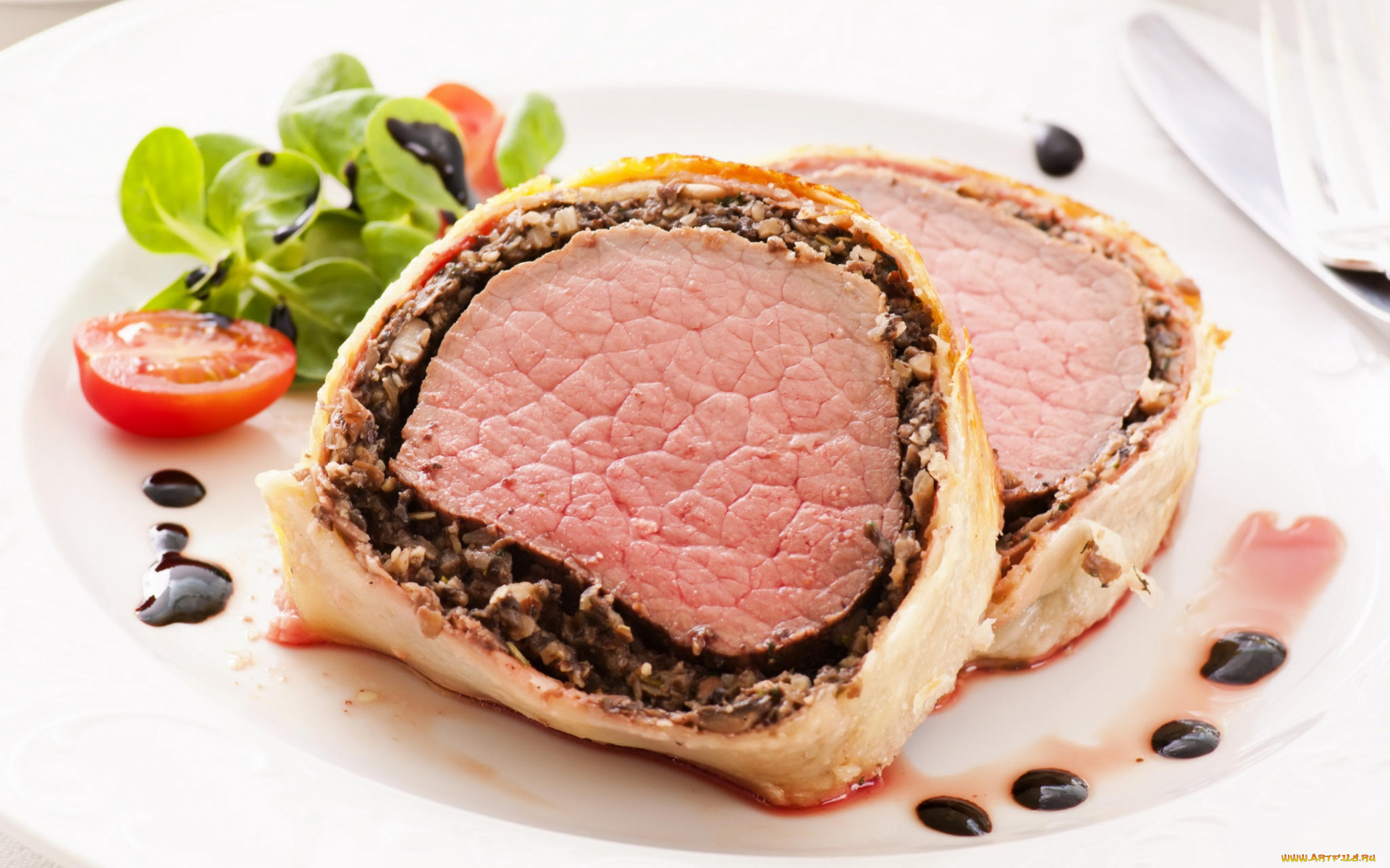 еда, мясные, блюда, мясной, рулет