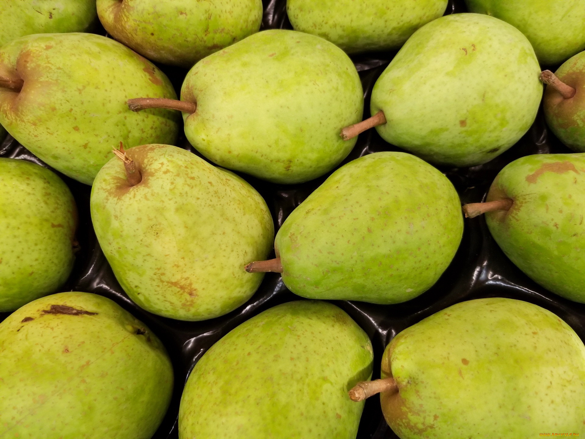 еда, груши, зеленые, много