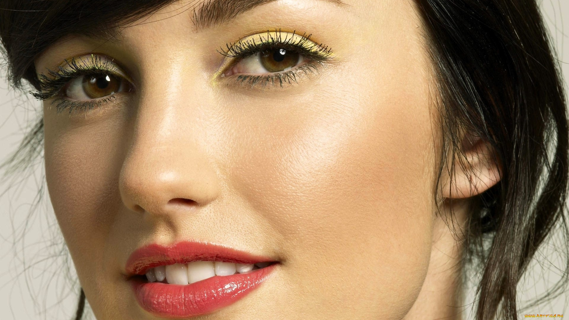 девушки, minka, kelly, брюнетка, лицо