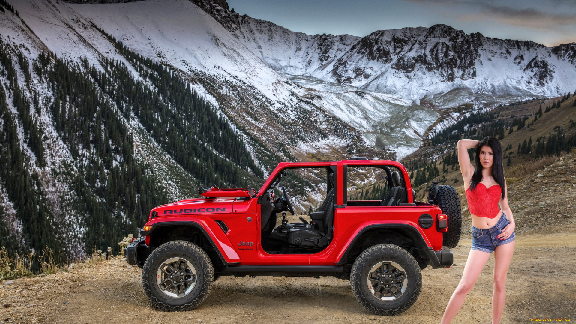 lady, dee, jeep, rubicon, девушки, lady, dee, jeep, rubicon