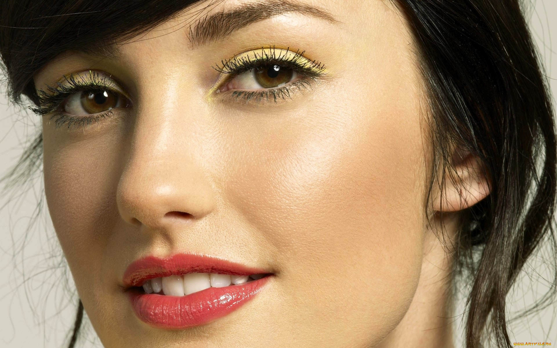 девушки, minka, kelly, брюнетка, лицо