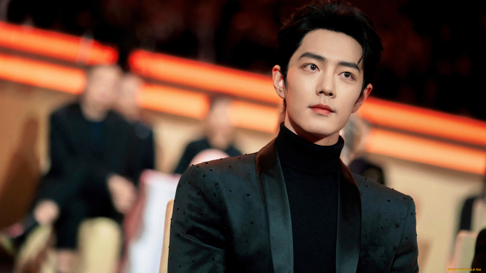 мужчины, xiao, zhan, актер, пиджак