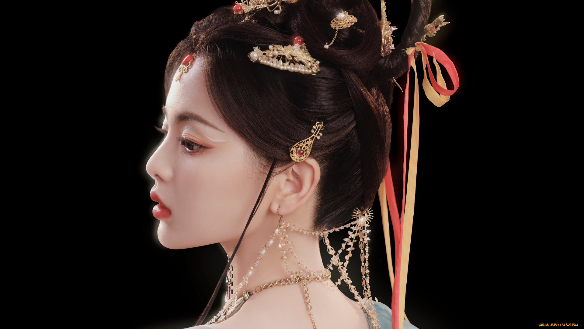 девушки, yang, chaoyue, девушка