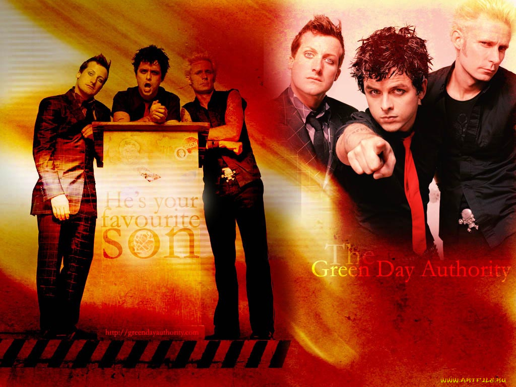 green, day, музыка