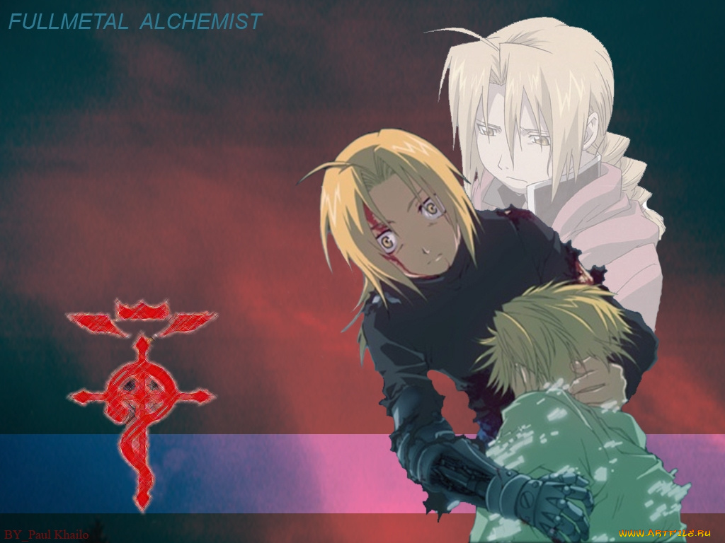 аниме, fullmetal, alchemist