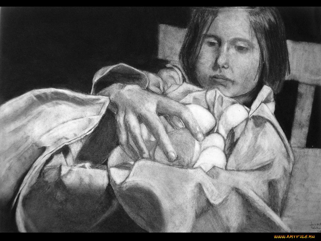 рисованные, люди