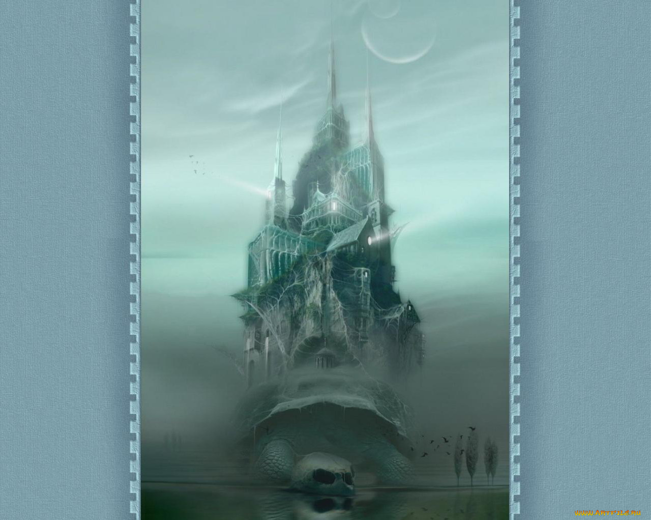 фэнтези, замки
