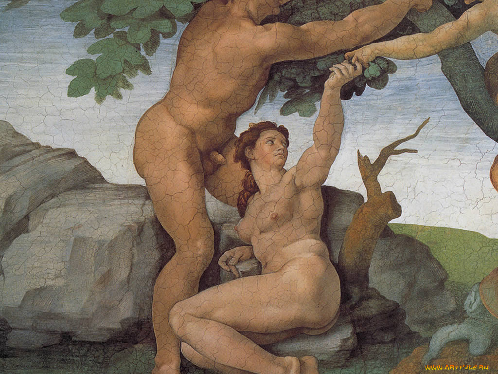 рисованные, michelangelo
