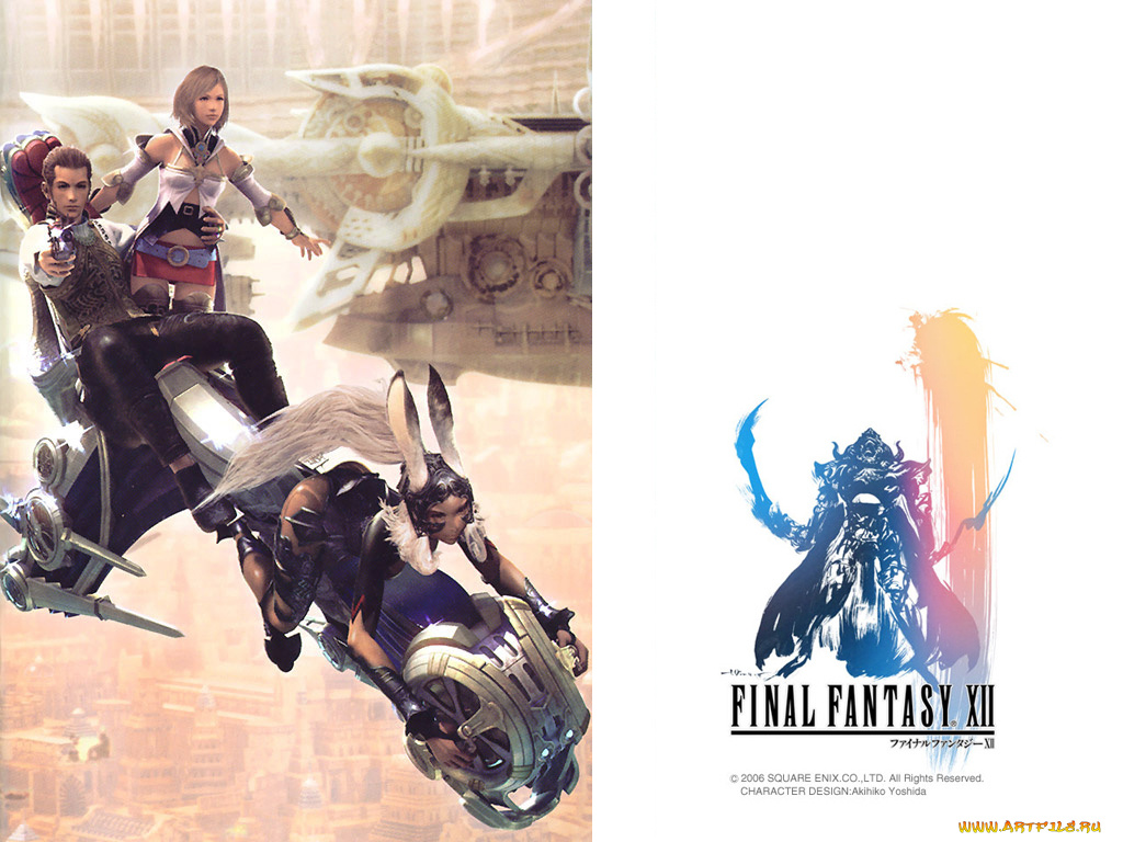 видео, игры, final, fantasy, xii