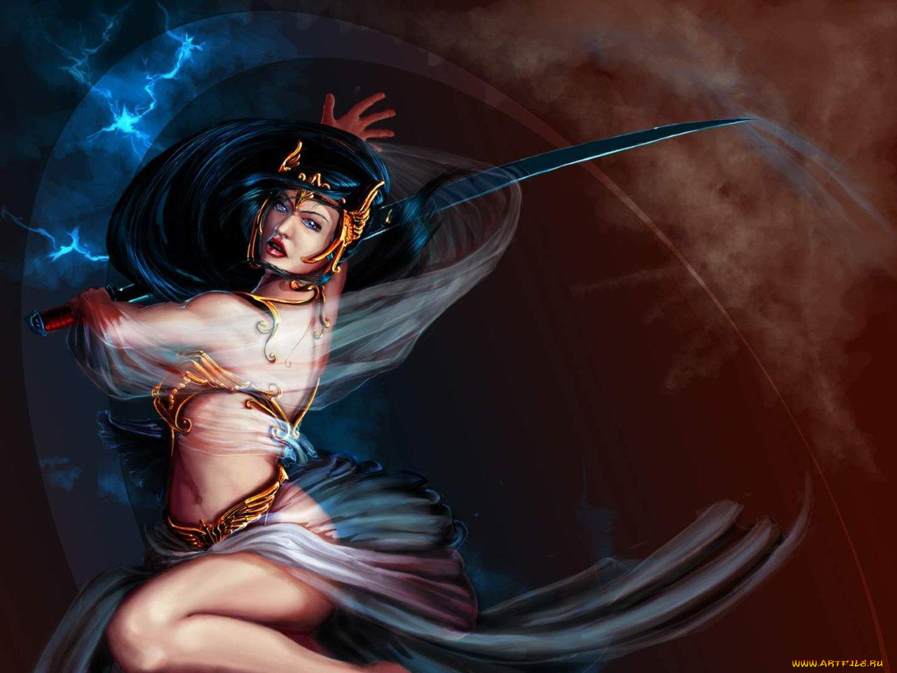 фэнтези, девушки