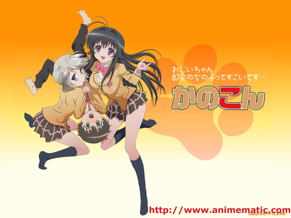 kanokon, аниме