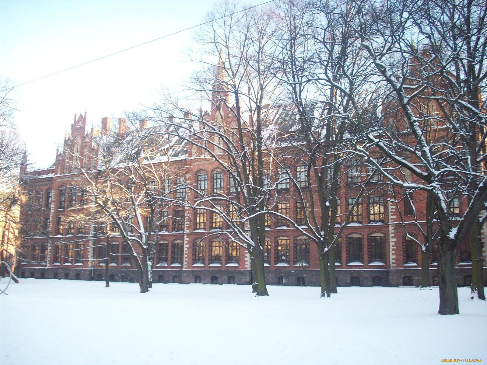 рига, академия, художеств, города, латвия