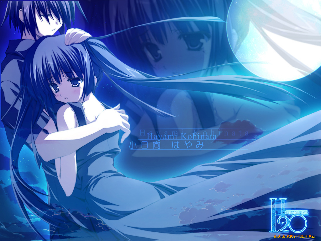 аниме, h2o, footprints, in, the, sand