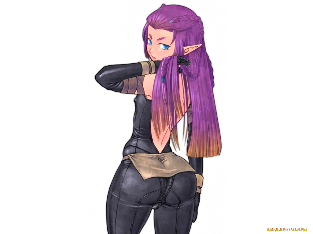 аниме, *unknown, другое, девушка, глаза, волосы