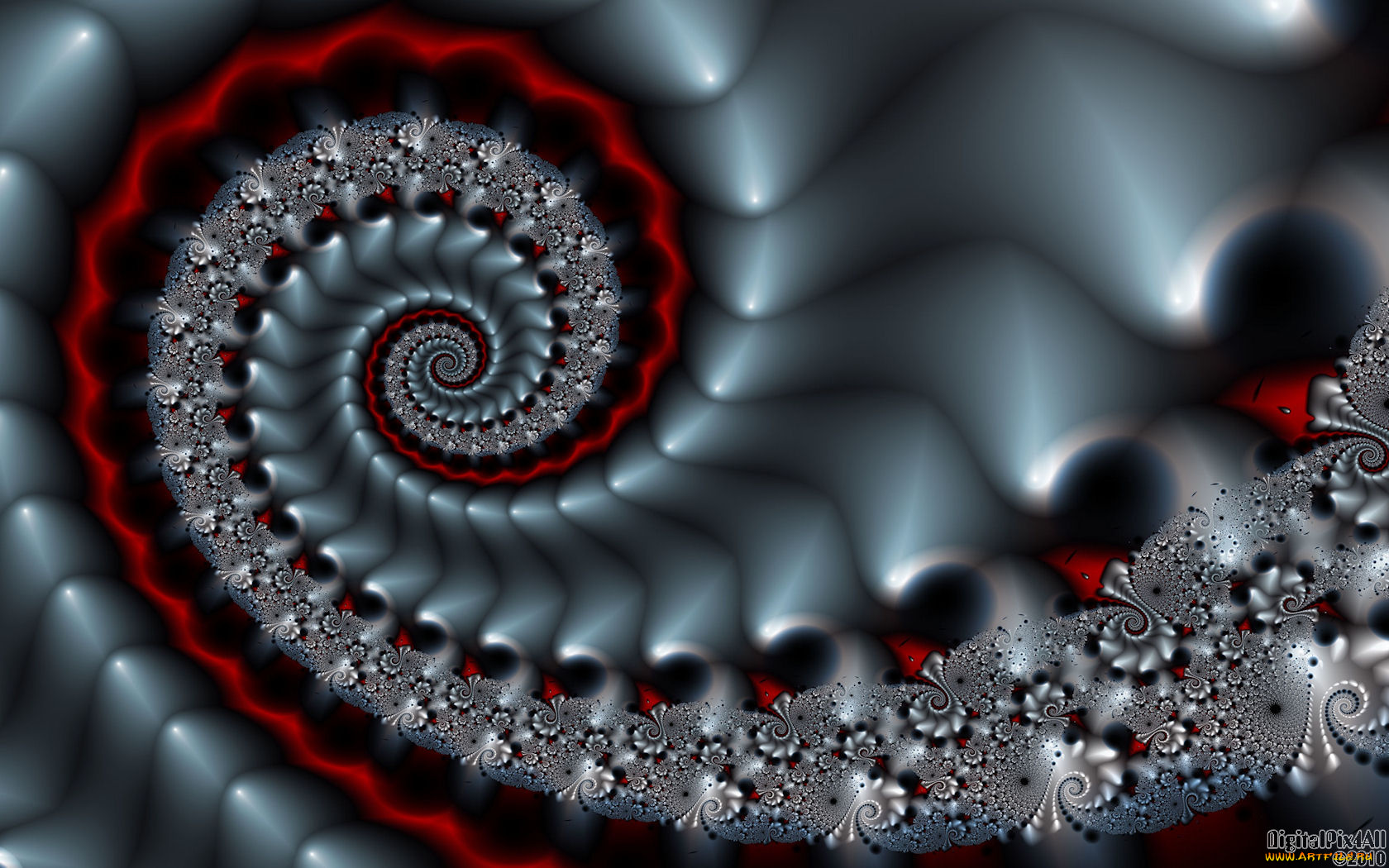 3д, графика, fractal, фракталы