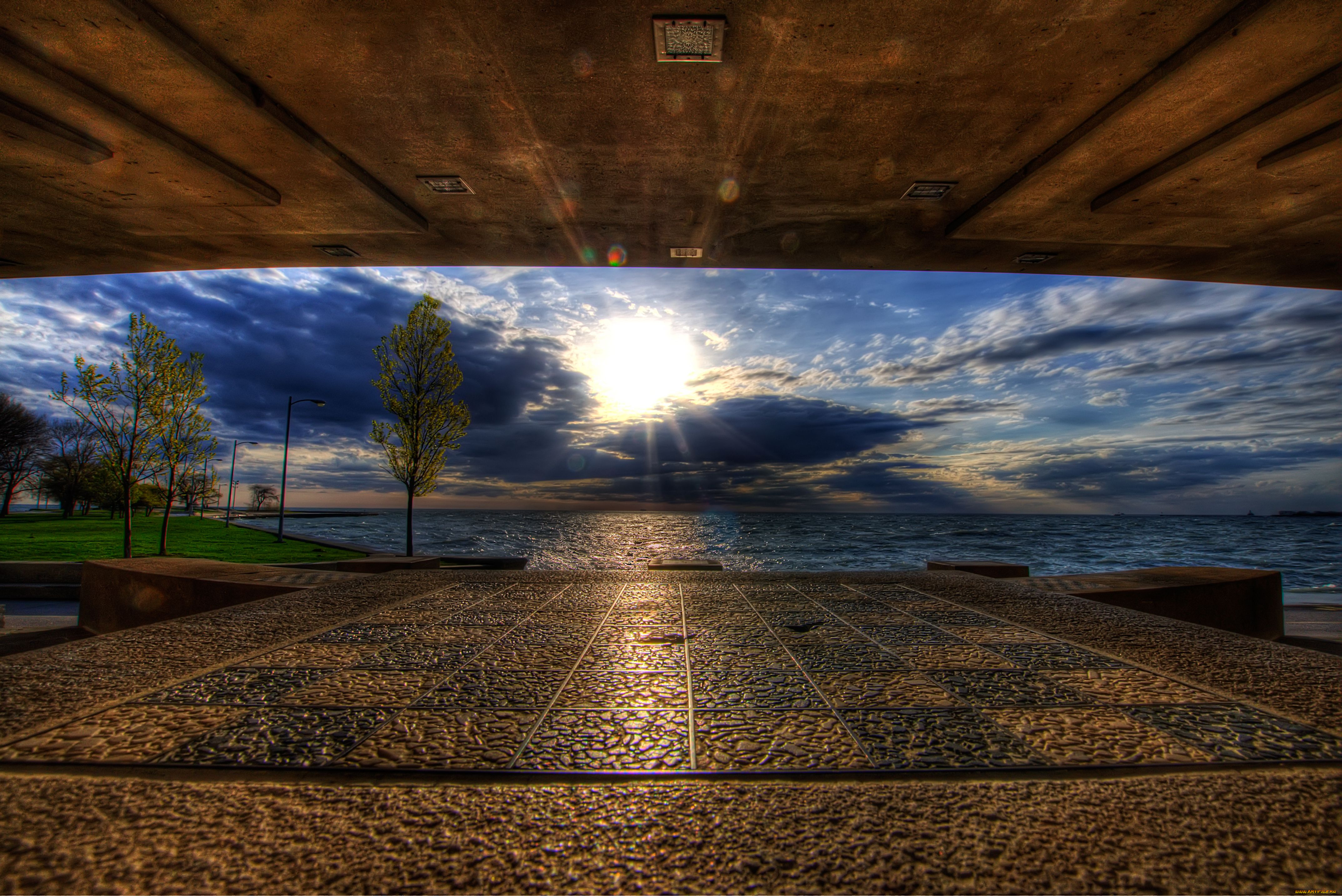 природа, восходы, закаты