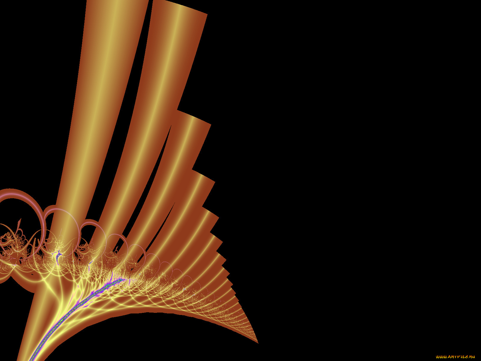 3д, графика, fractal, фракталы, фон, узор, фрактал