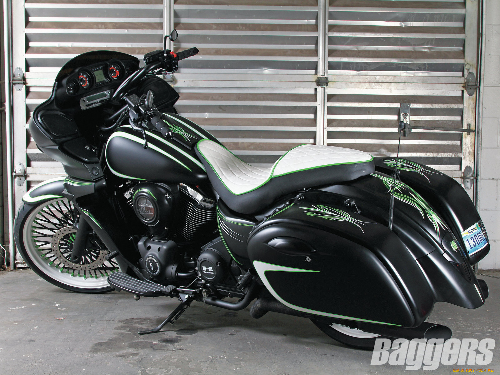 мотоциклы, customs, kawasaki