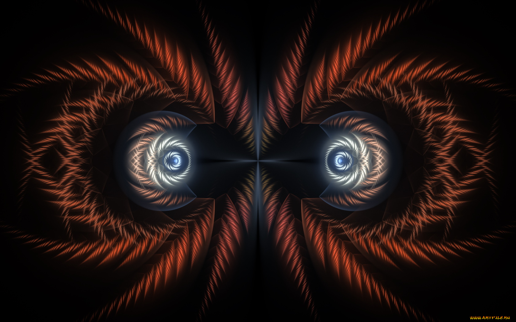 3д, графика, fractal, фракталы, абстракция, узоор, фон, тёмный