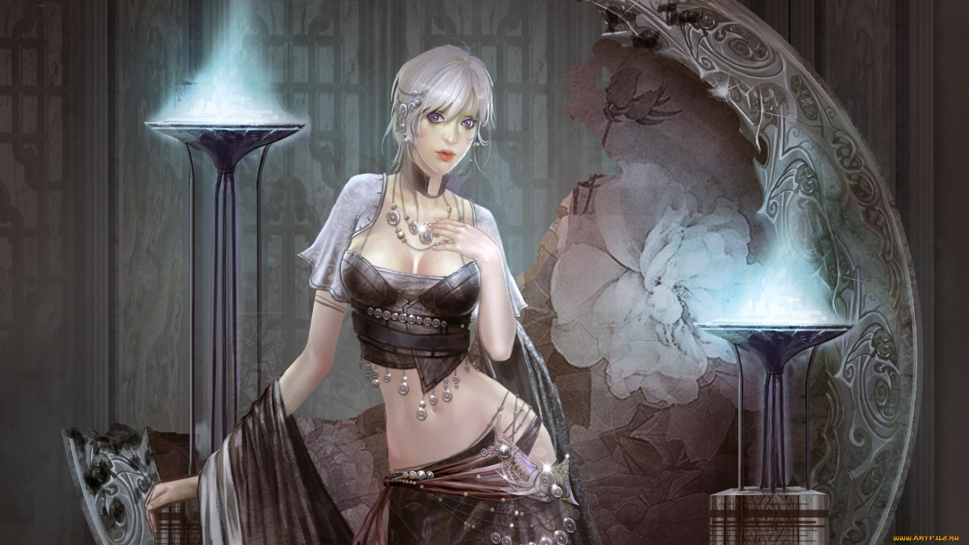 huang, dahong, фэнтези, девушки