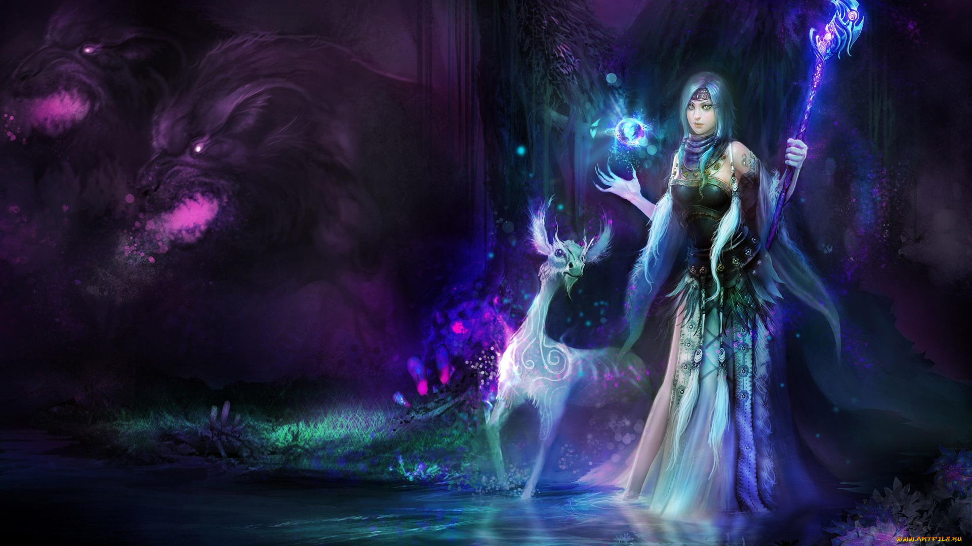 huang, dahong, фэнтези, маги