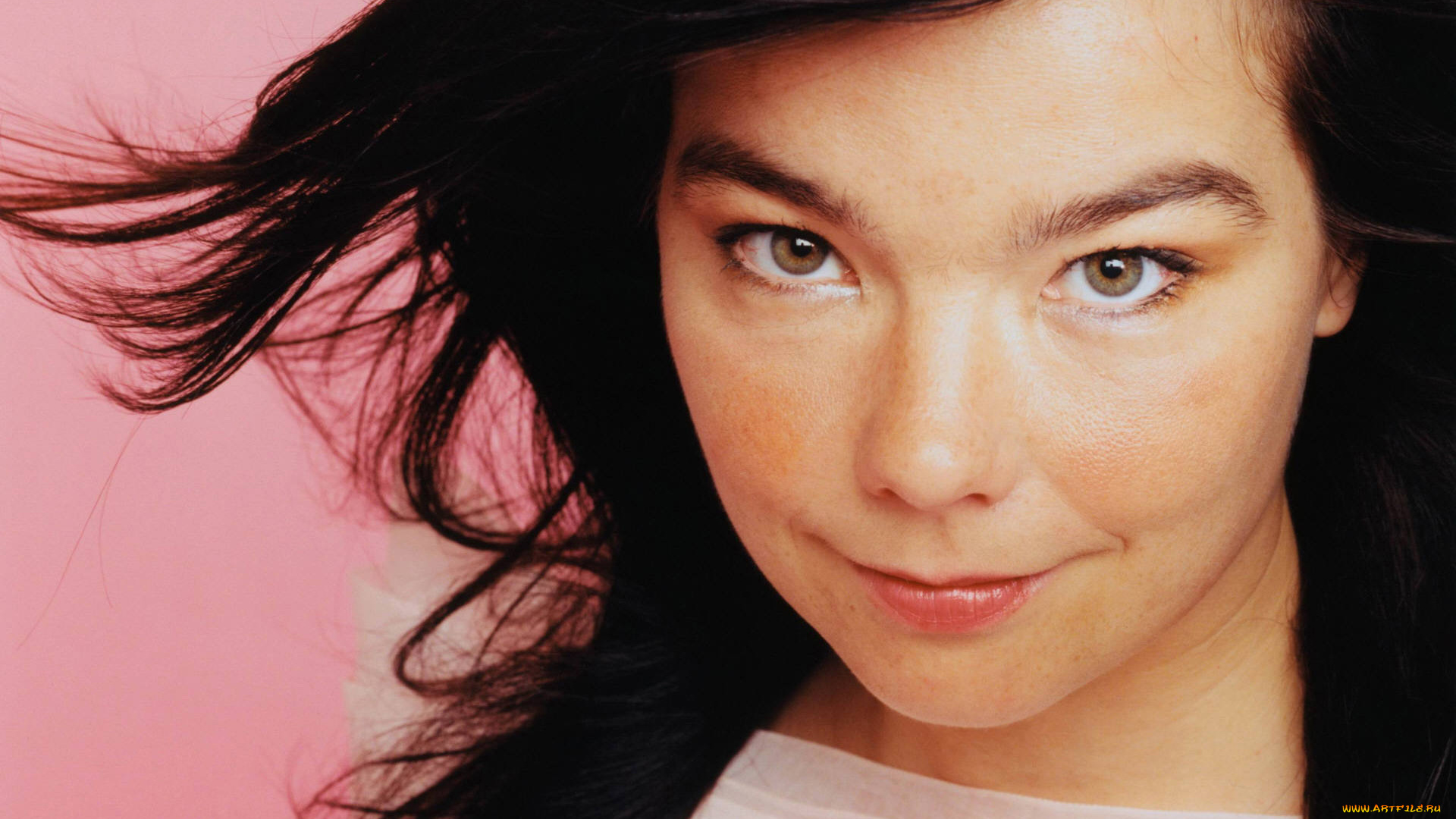 музыка, bjork, лицо