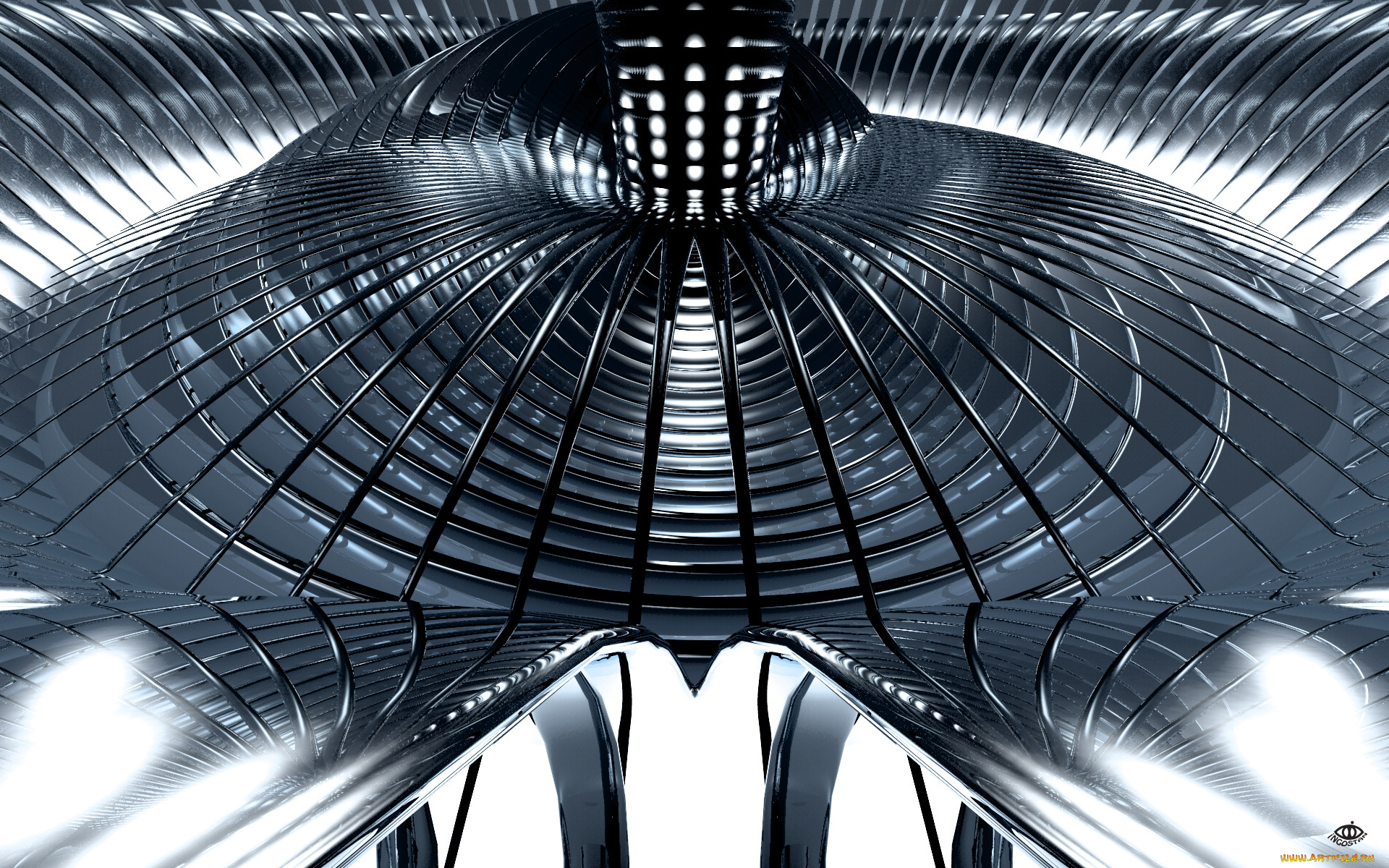 3д, графика, fractal, фракталы, фон, абстракция