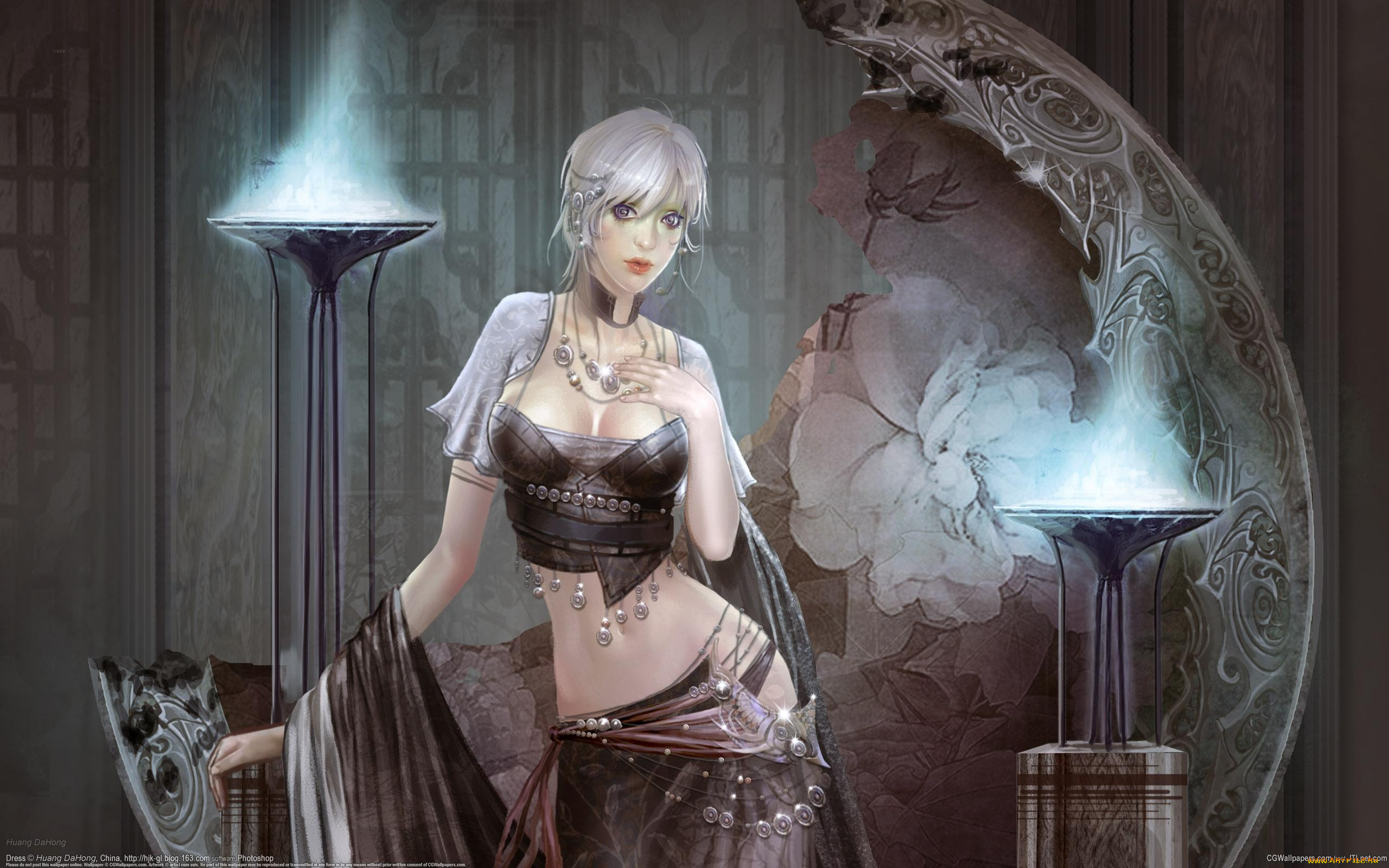 huang, dahong, фэнтези, девушки