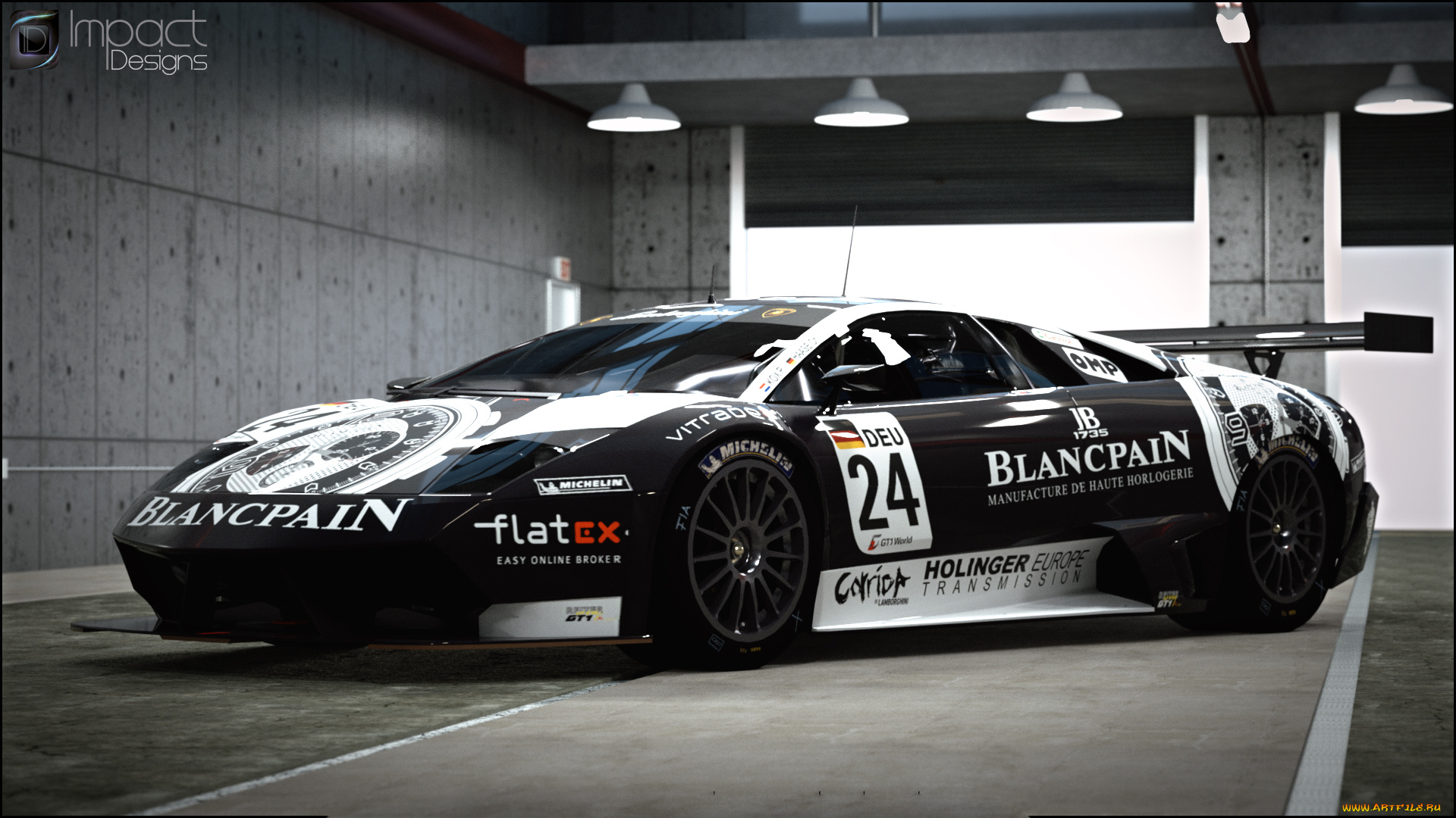 автомобили, 3д, lambo