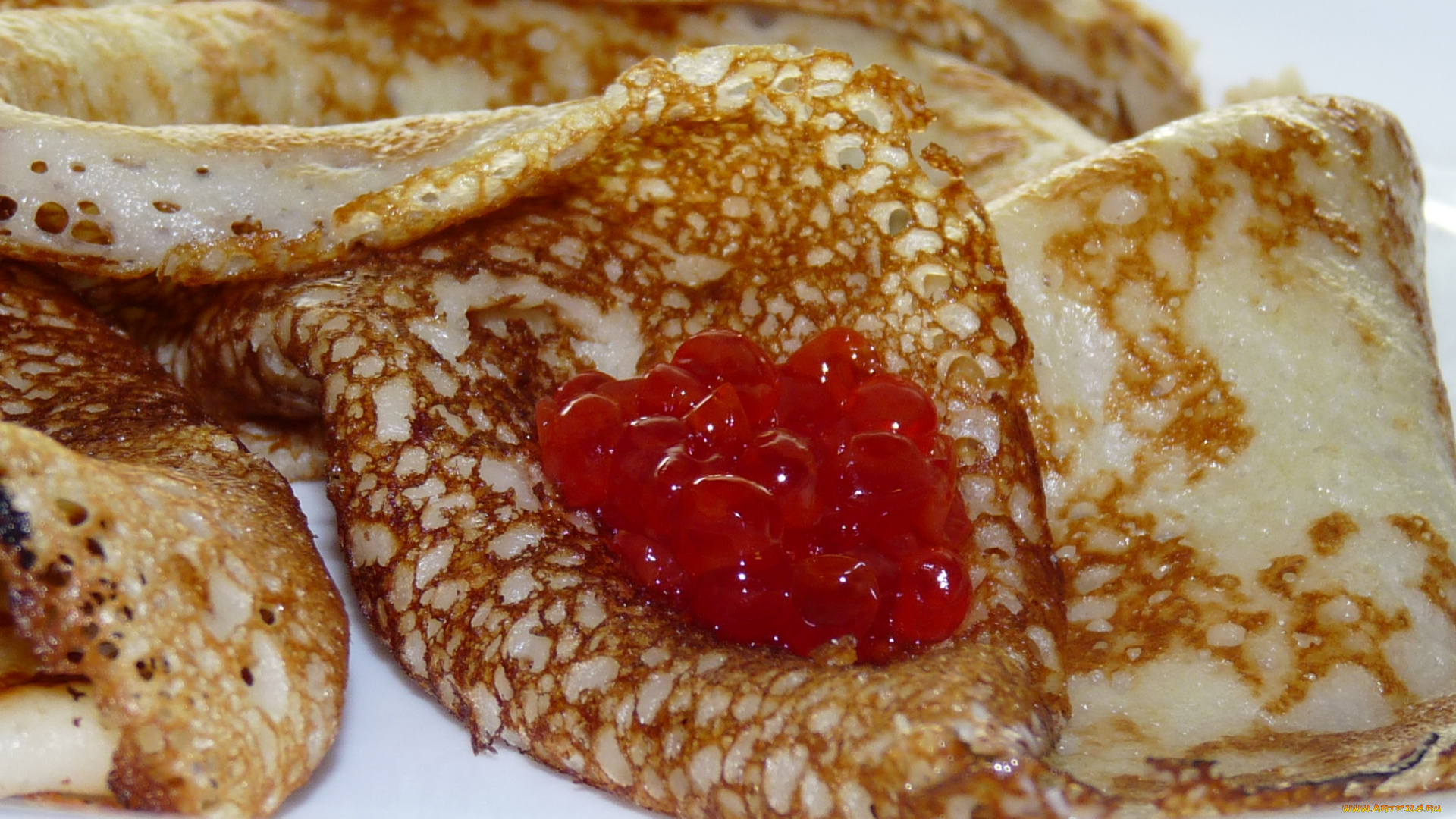 еда, икра, блины