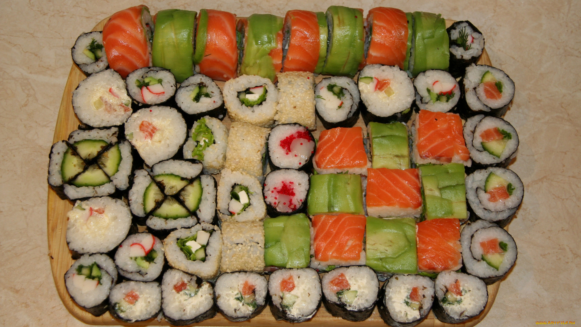 еда, рыба, морепродукты, суши, роллы, рис