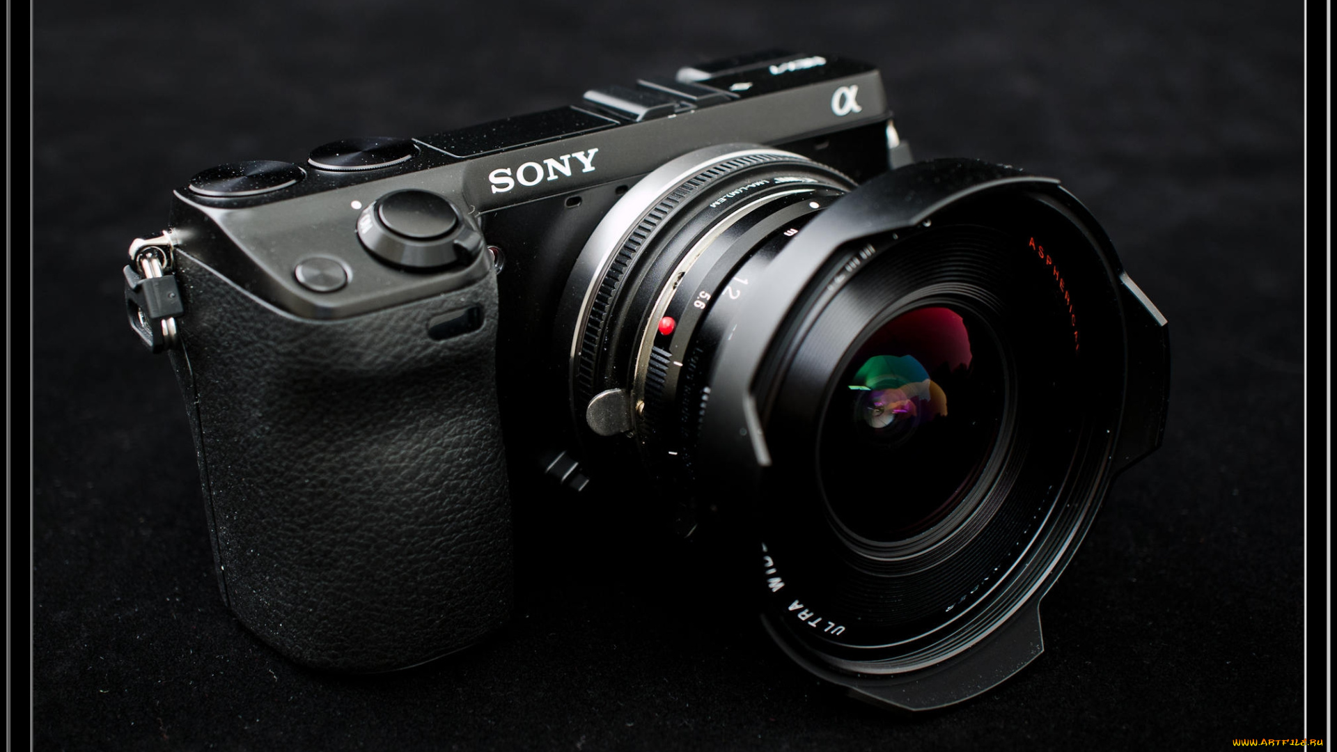 бренды, sony, фотокамера, цифровая, объектив