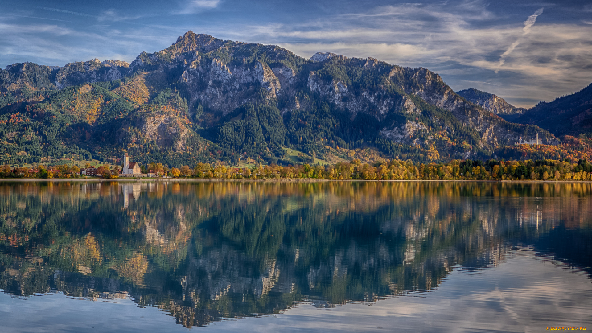 lake, forggensee, , bavaria, , germany, природа, реки, озера, отражение, горы, замок, нойшванштайн, альпы, германия, бавария, озеро, форггензе, neuschwanstein, castle, alps, germany, bavaria, lake, forggensee