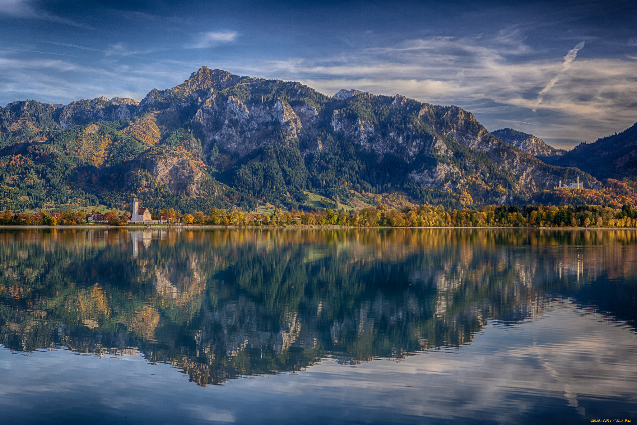 lake, forggensee, , bavaria, , germany, природа, реки, озера, отражение, горы, замок, нойшванштайн, альпы, германия, бавария, озеро, форггензе, neuschwanstein, castle, alps, germany, bavaria, lake, forggensee