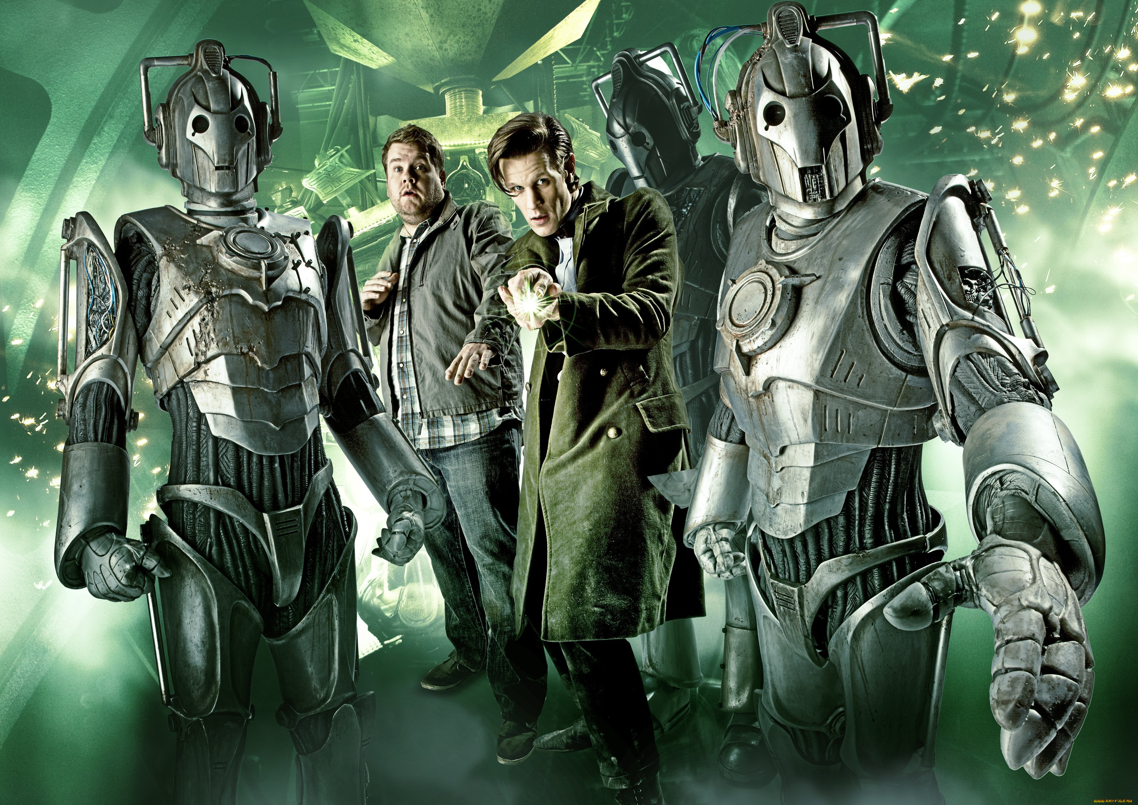 doctor, who, кино, фильмы, доктор, кто, doctor, who, киборги, cyberman, matt, smith