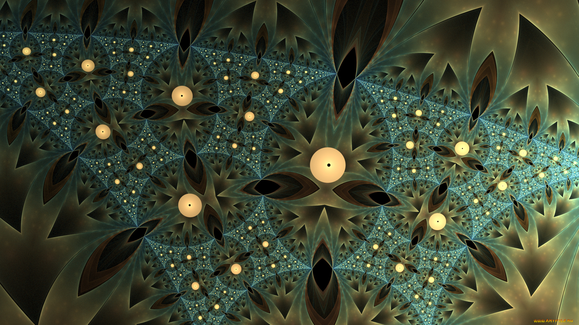 3д, графика, фракталы, , fractal, цвета, фон, узор