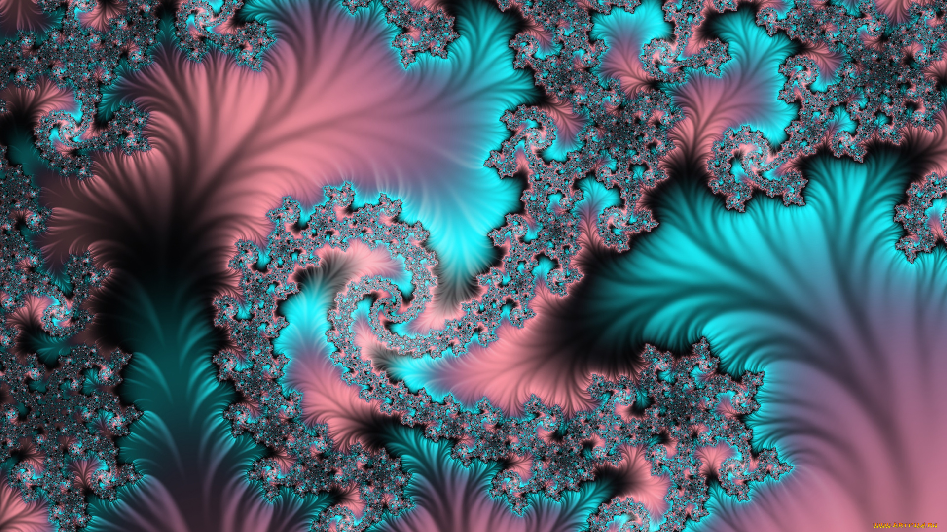 3д, графика, фракталы, , fractal, фон, узор, цвета