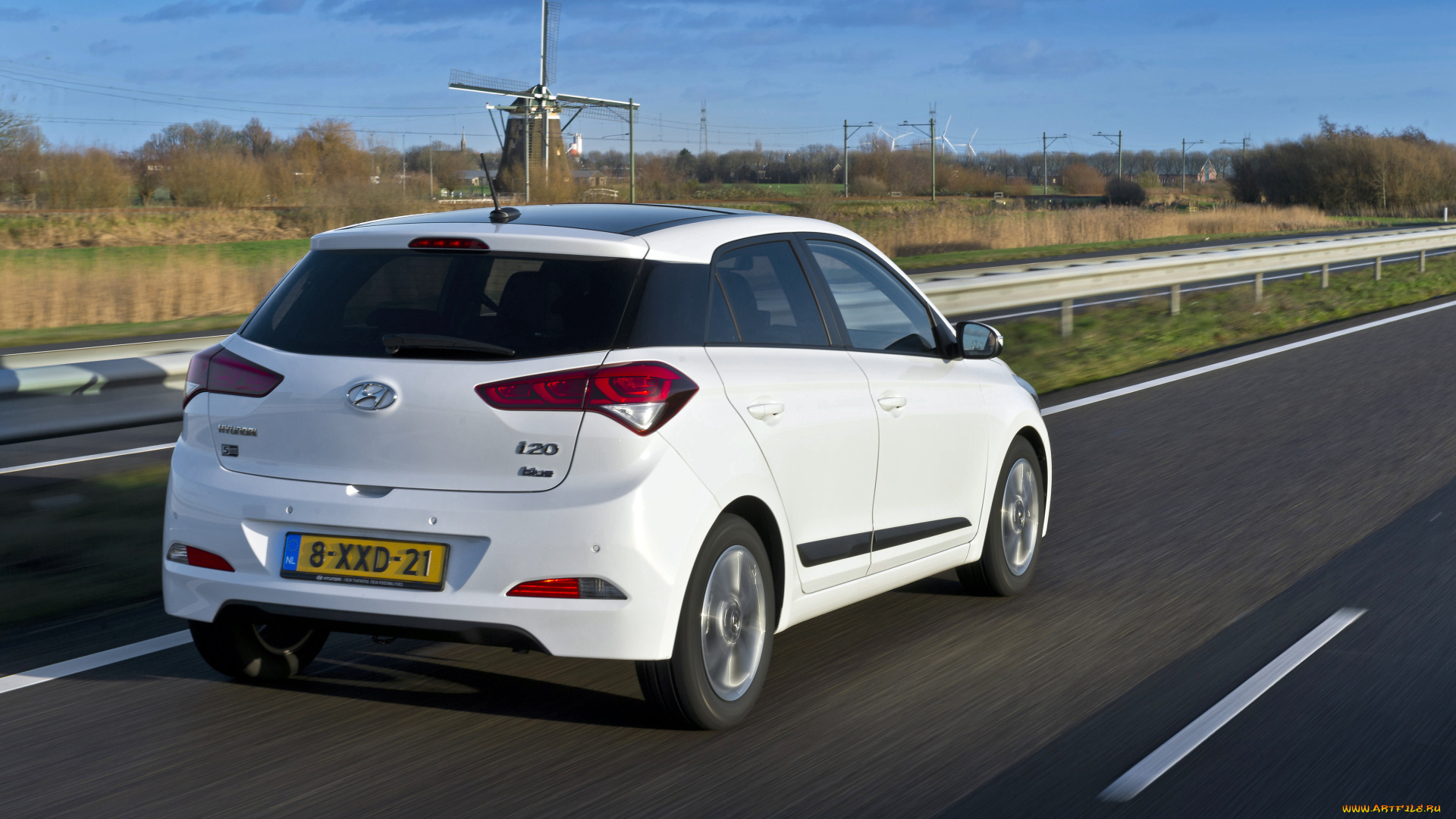 автомобили, hyundai, светлый, 2014г, ib, blue, i20