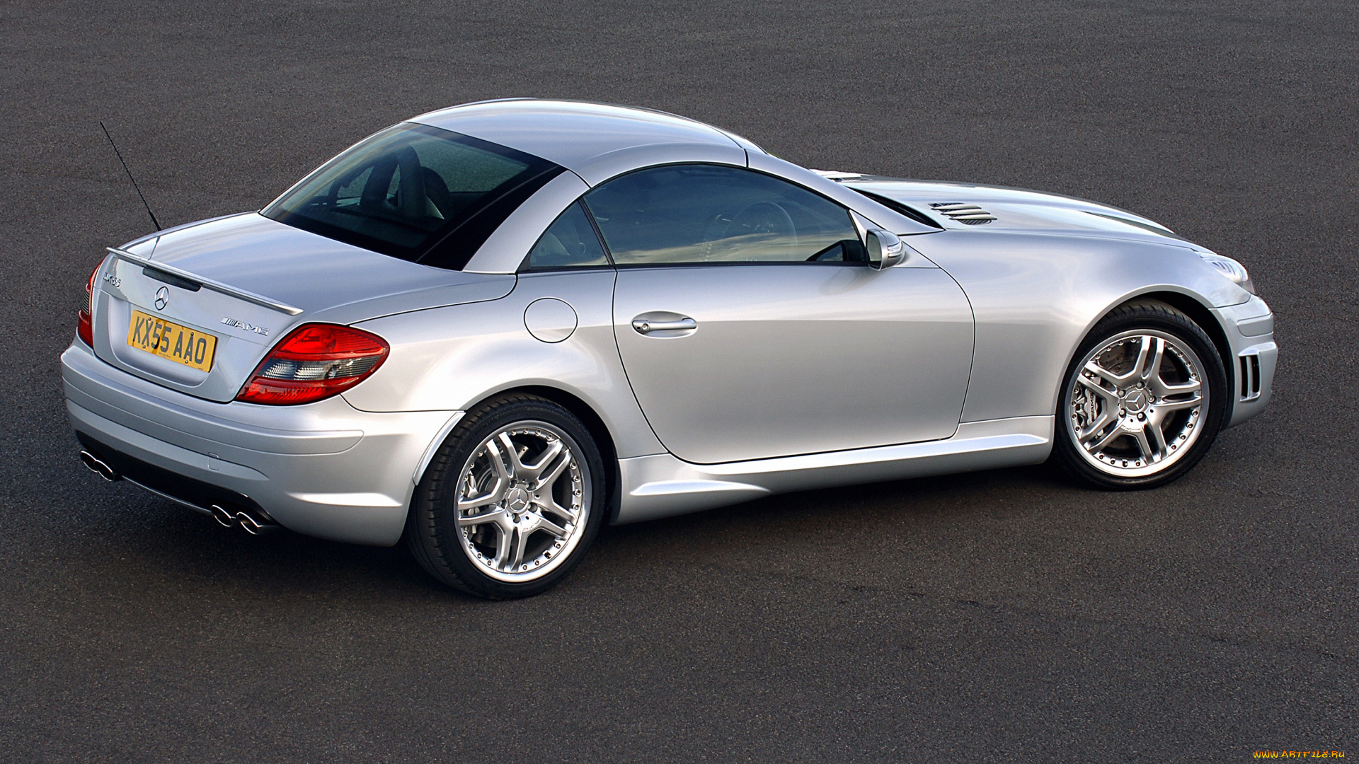 автомобили, mercedes-benz, amg, slk, 55, светлый, r171, uk-spec