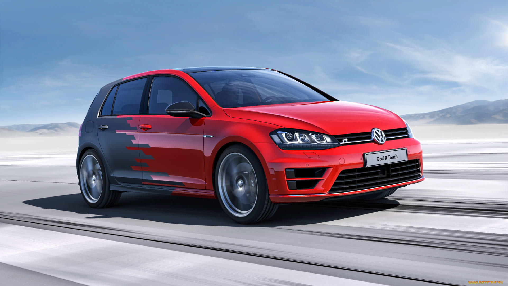 автомобили, volkswagen, 2015г, typ, 5g, concept, touch, golf, r