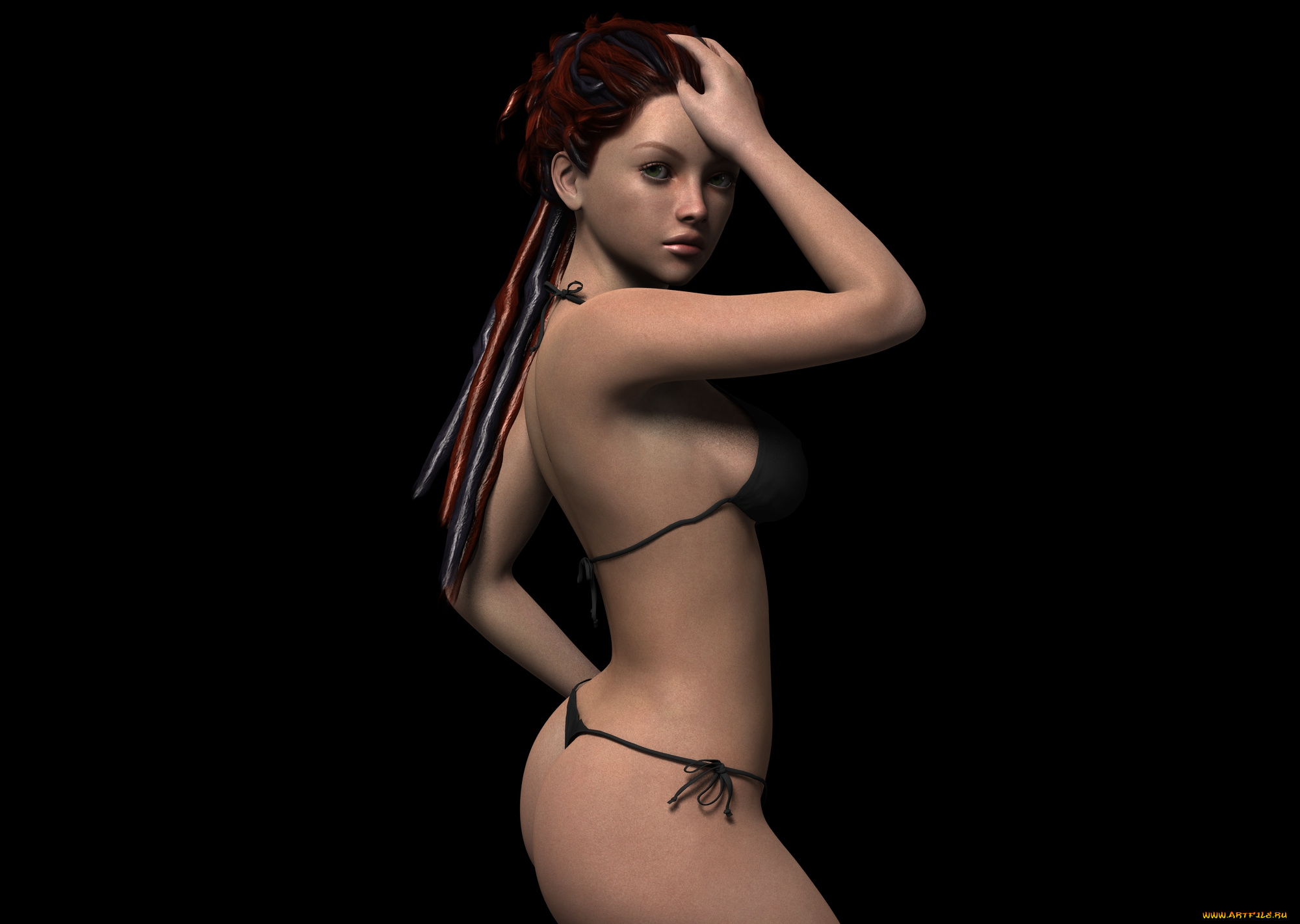 3д, графика, люди, , people, фон, взгляд, девушка