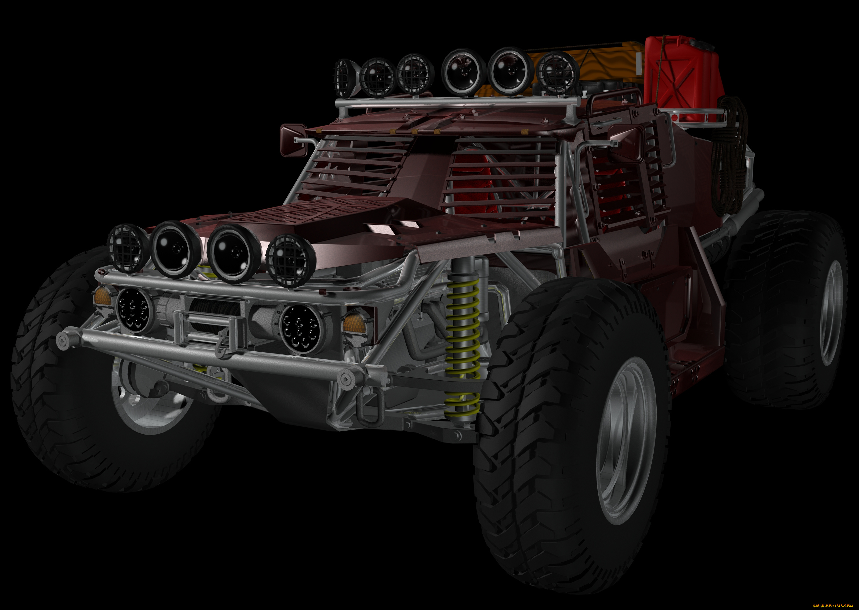 автомобили, 3д, фон, автомобиль