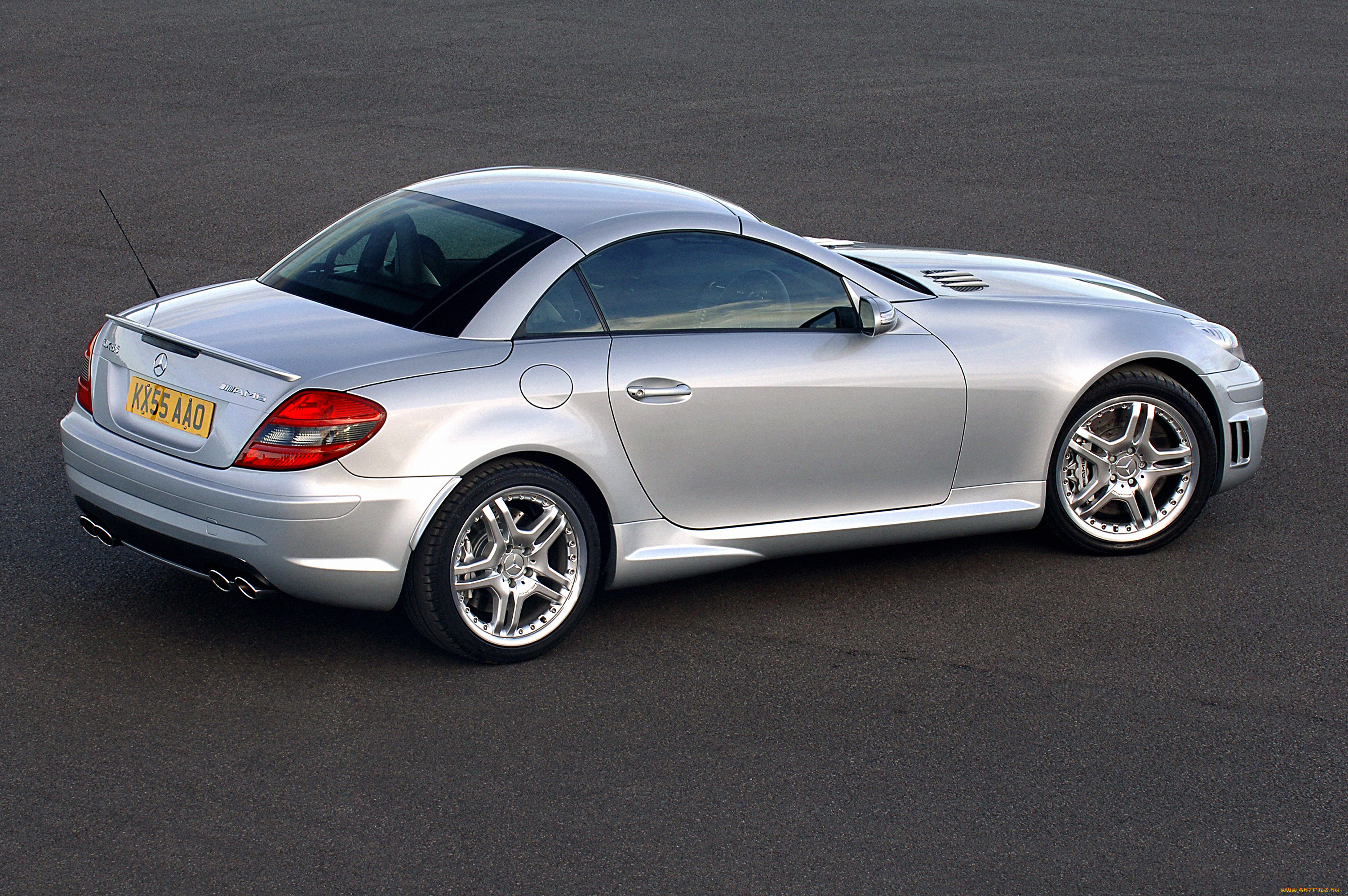 автомобили, mercedes-benz, amg, slk, 55, светлый, r171, uk-spec
