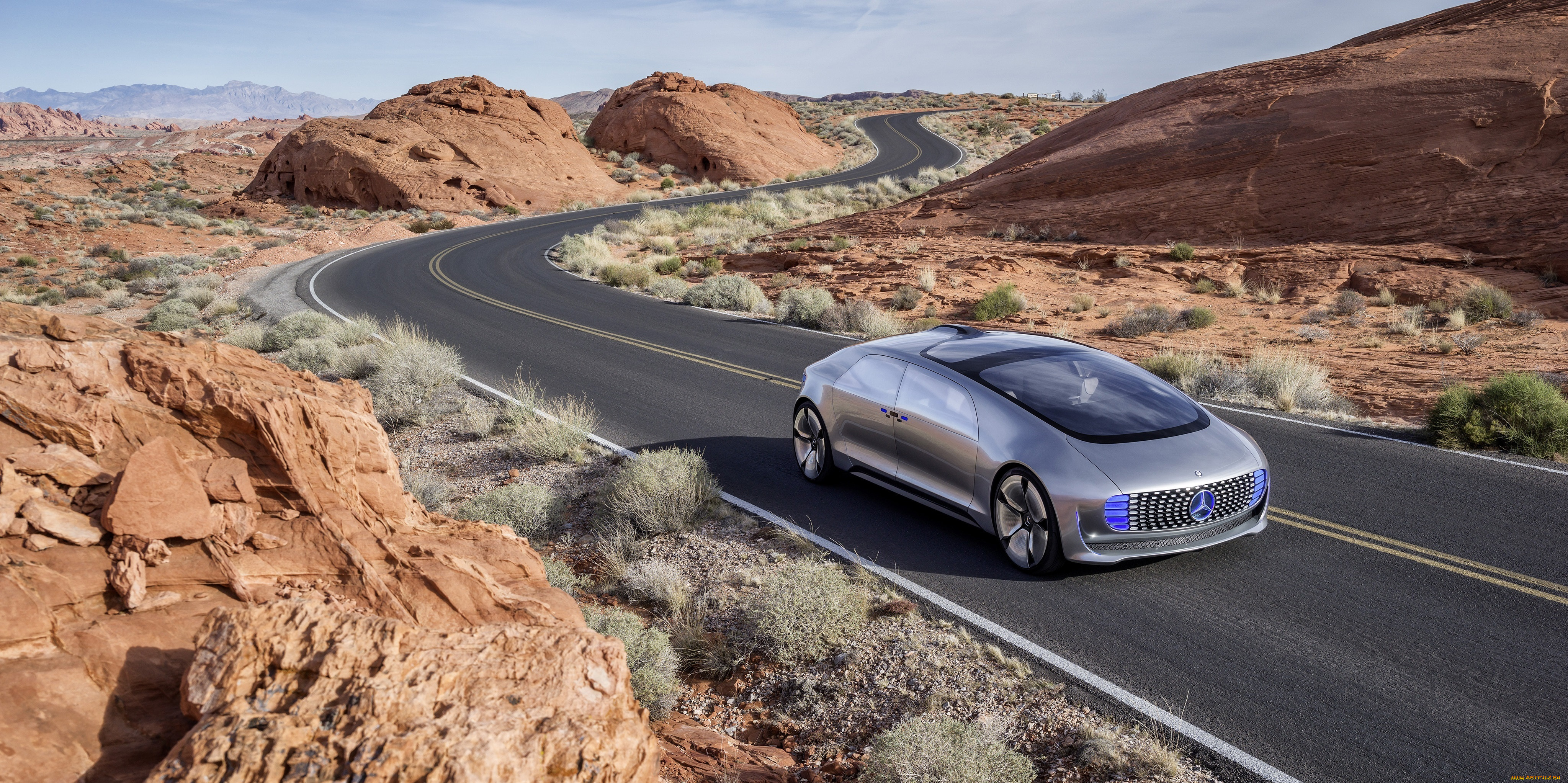 автомобили, mercedes-benz, 2015г, luxury, in, motion, f, 015