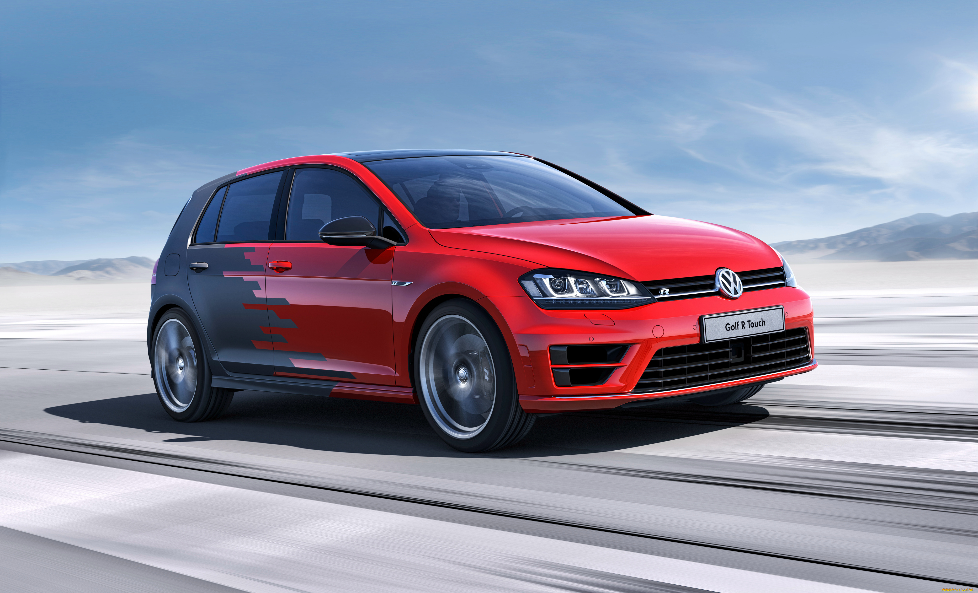 автомобили, volkswagen, 2015г, typ, 5g, concept, touch, golf, r