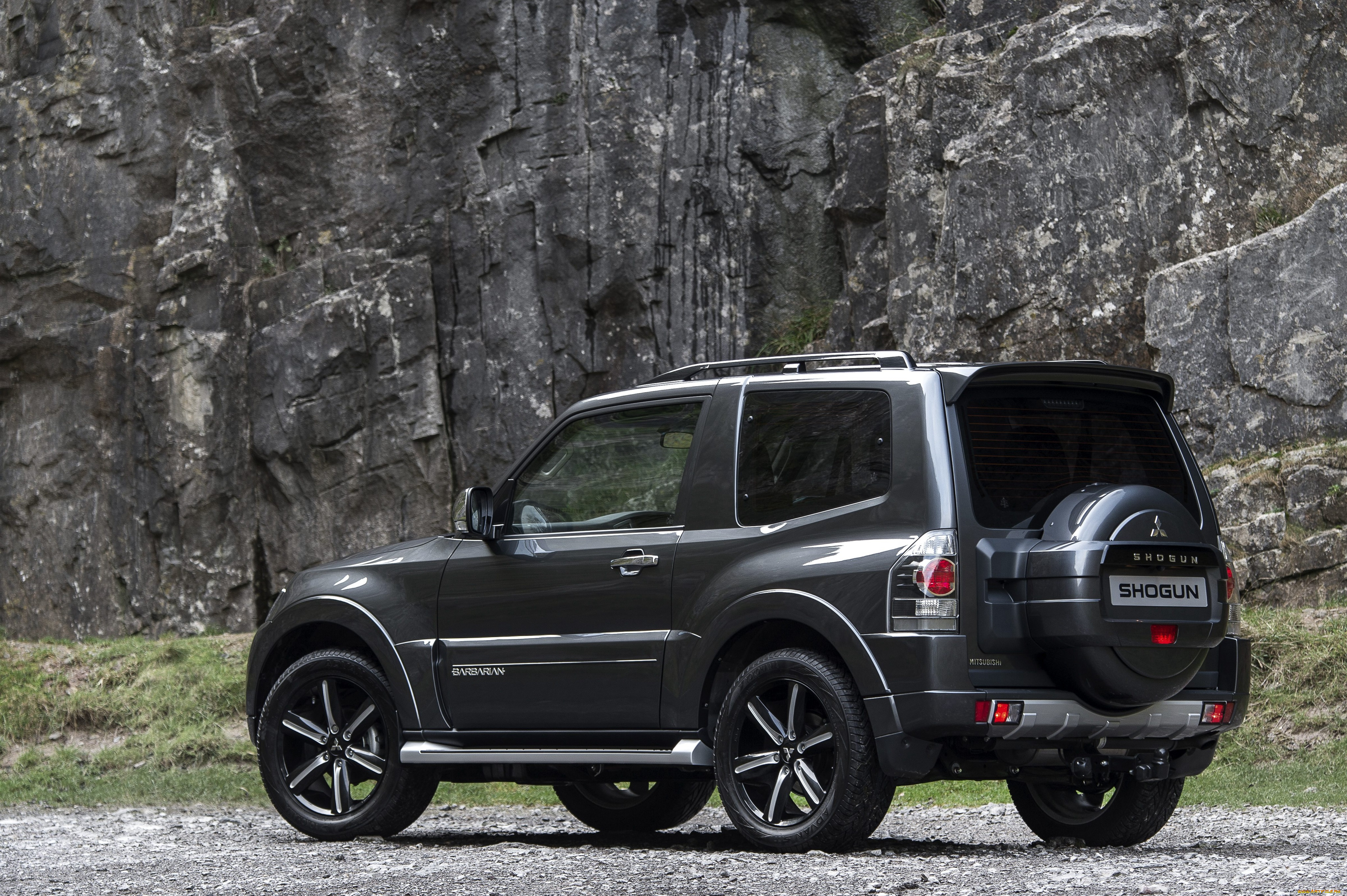автомобили, mitsubishi, темный, 2015г, barbarian, swb, shogun
