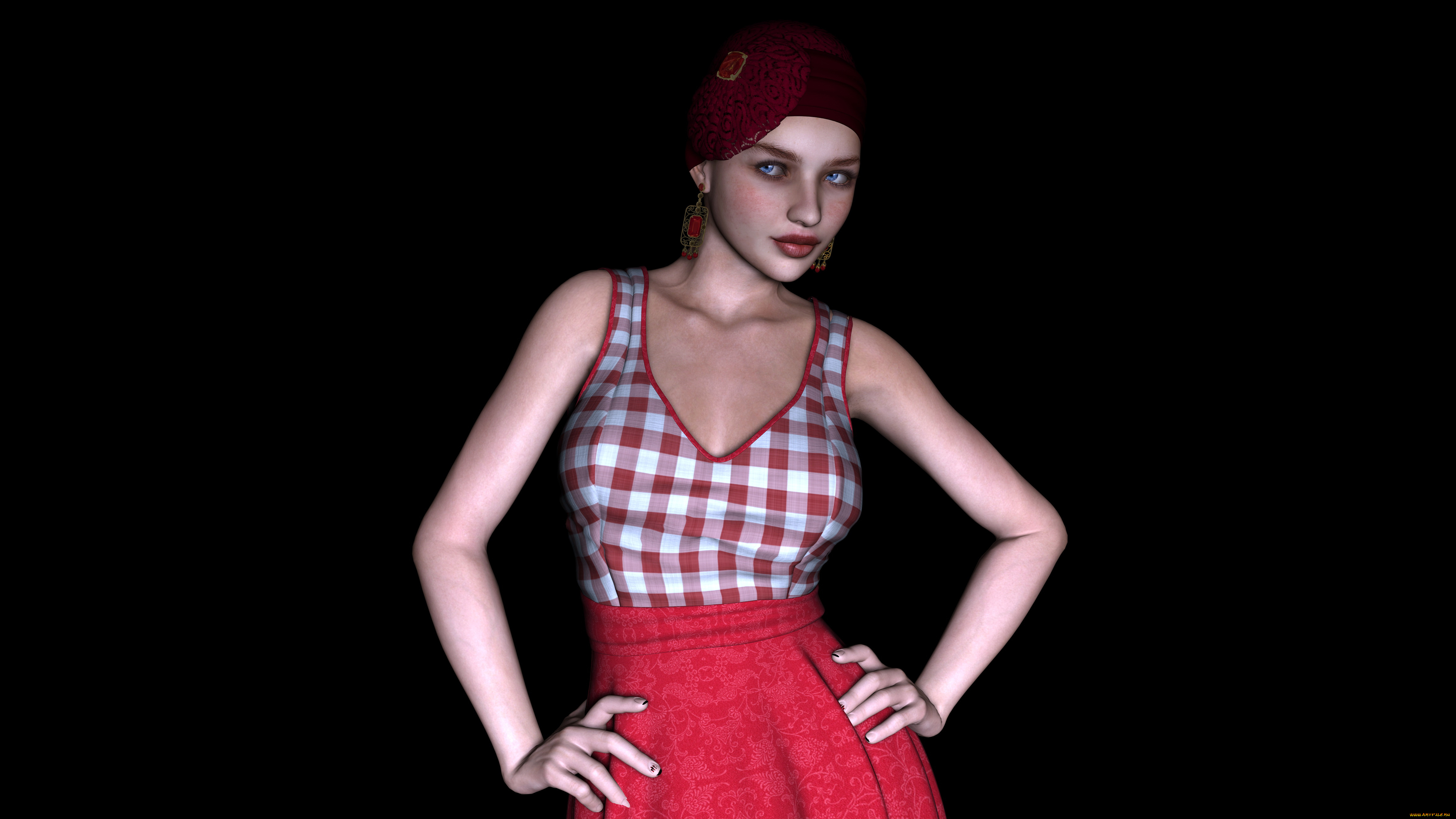 3д, графика, люди, , people, девушка, фон, взгляд