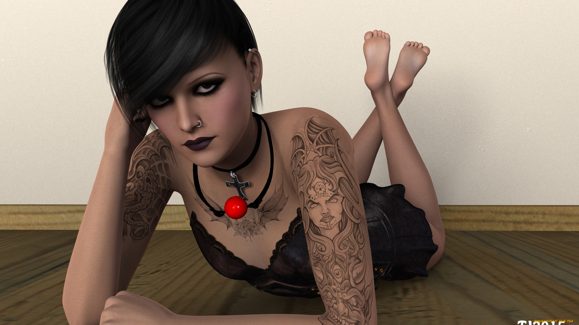 3д, графика, люди, , people, взгляд, девушка, фон