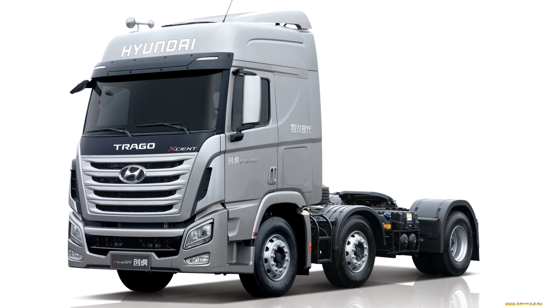 автомобили, hyundai, xcient, trago, 2013г, tractor